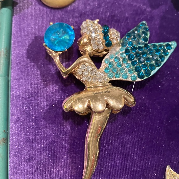 ORIGINAL JEWELRY ART. UNIQUE HANDMADE OOAK GIFT IDEA “TINKERBELL” - Picture 3 of 7